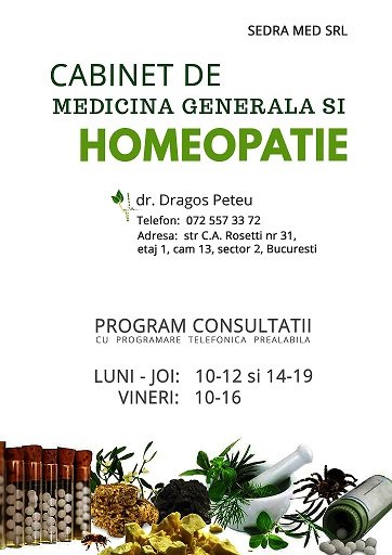 Cabinet homeopatie doctor Dragos Peteu